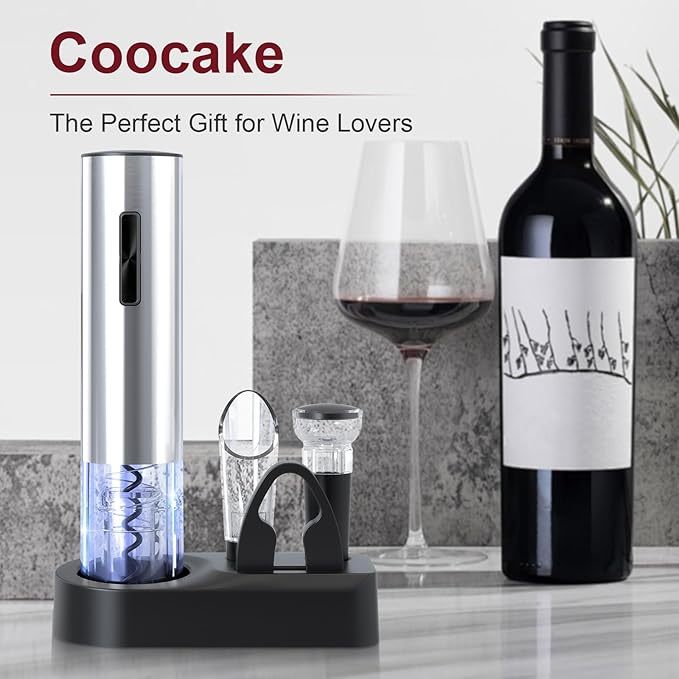 Rechargeable Wireless Automatic Electric Bottle Opener Set