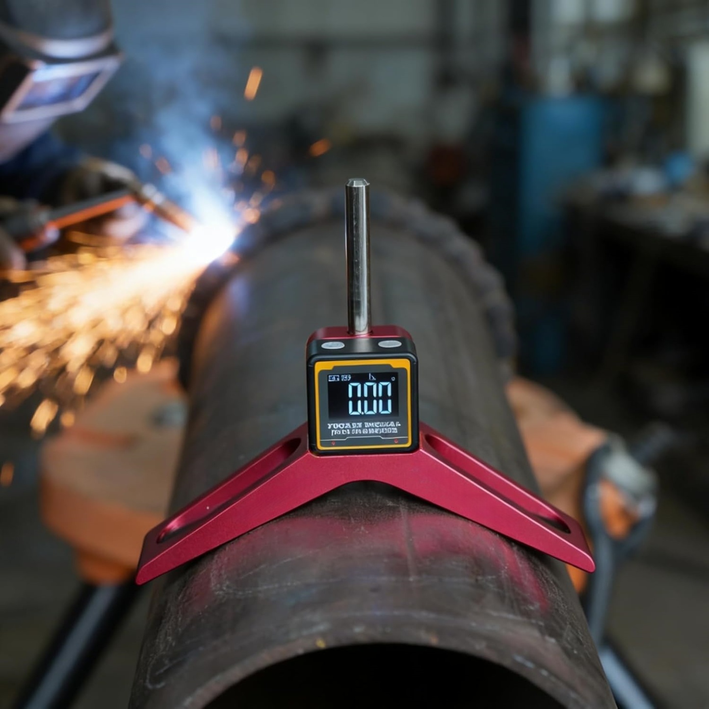 High-precision digital angle measurement