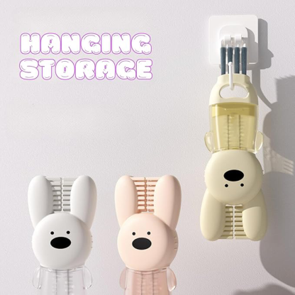 4-in-1 Mini Cute Cup Lid Cleaning Brush