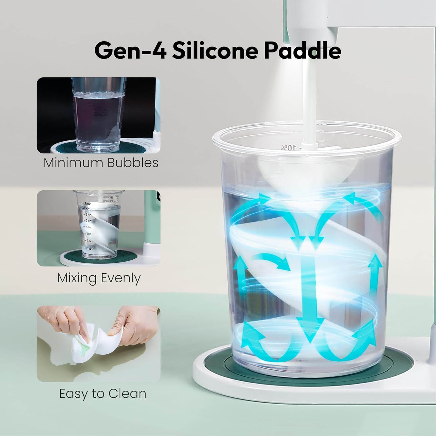 Epoxy Mixer with Electric Stand – Hands-Free | LED Display