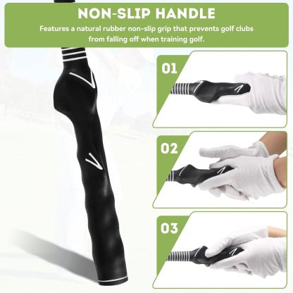 Golf Swing Trainer – Adult Equipment Warm Up Stick | Telescopic Design