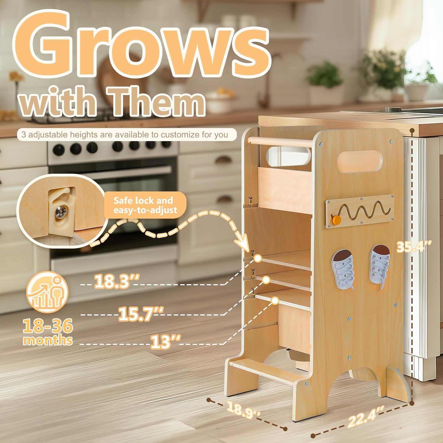 4-in-1 Toddler Learning Tower