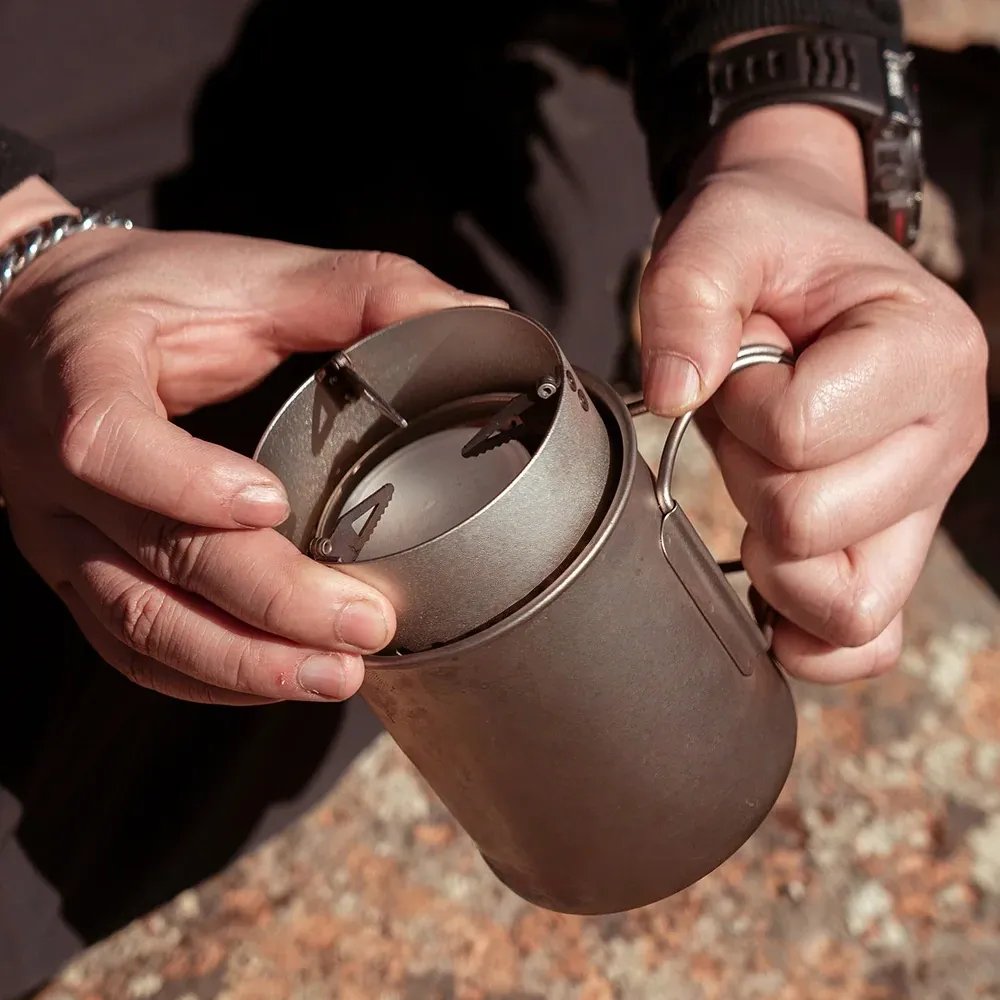 Portable Outdoor Alcohol Stove