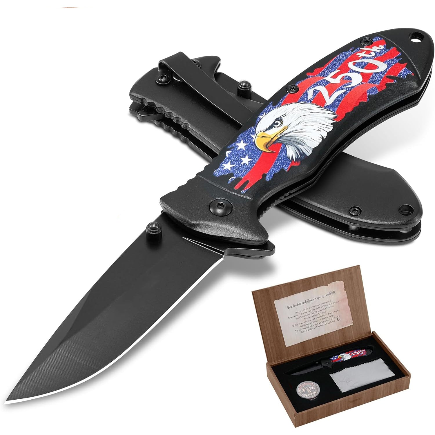 250th Anniversary Folding Knife Gift Box Set