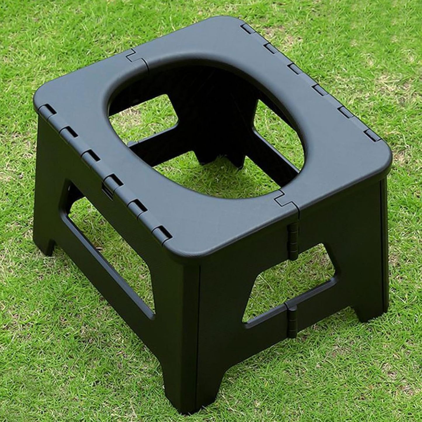 Portable toilet for adult camping