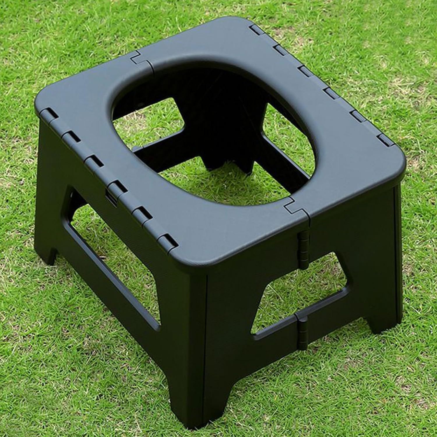 Portable toilet for adult camping