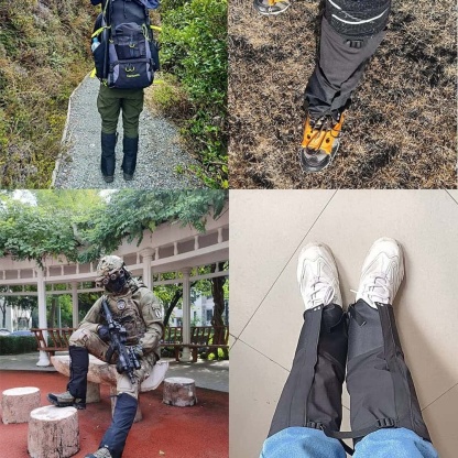 🏔️ The Ultimate Adventure Gaiter | Waterproof & Breathable Leg Armor for Mountaineering, Cycling & Skiing | Unisex & Youth Sizes