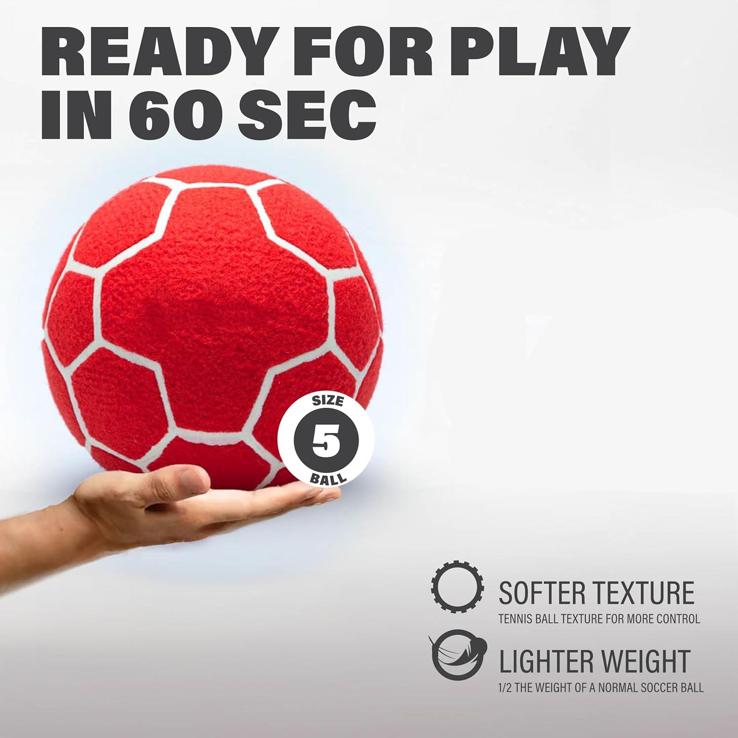 Soccer Tennis Game Set PRO – Portable Net  & Soft Lightweight Ball