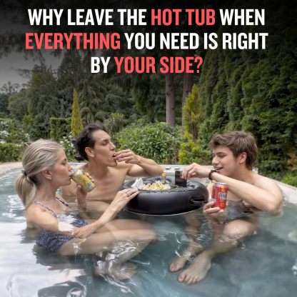 Premium Floating Drink Holder for Pool & Hot Tub – Holds Up to 50 lbs