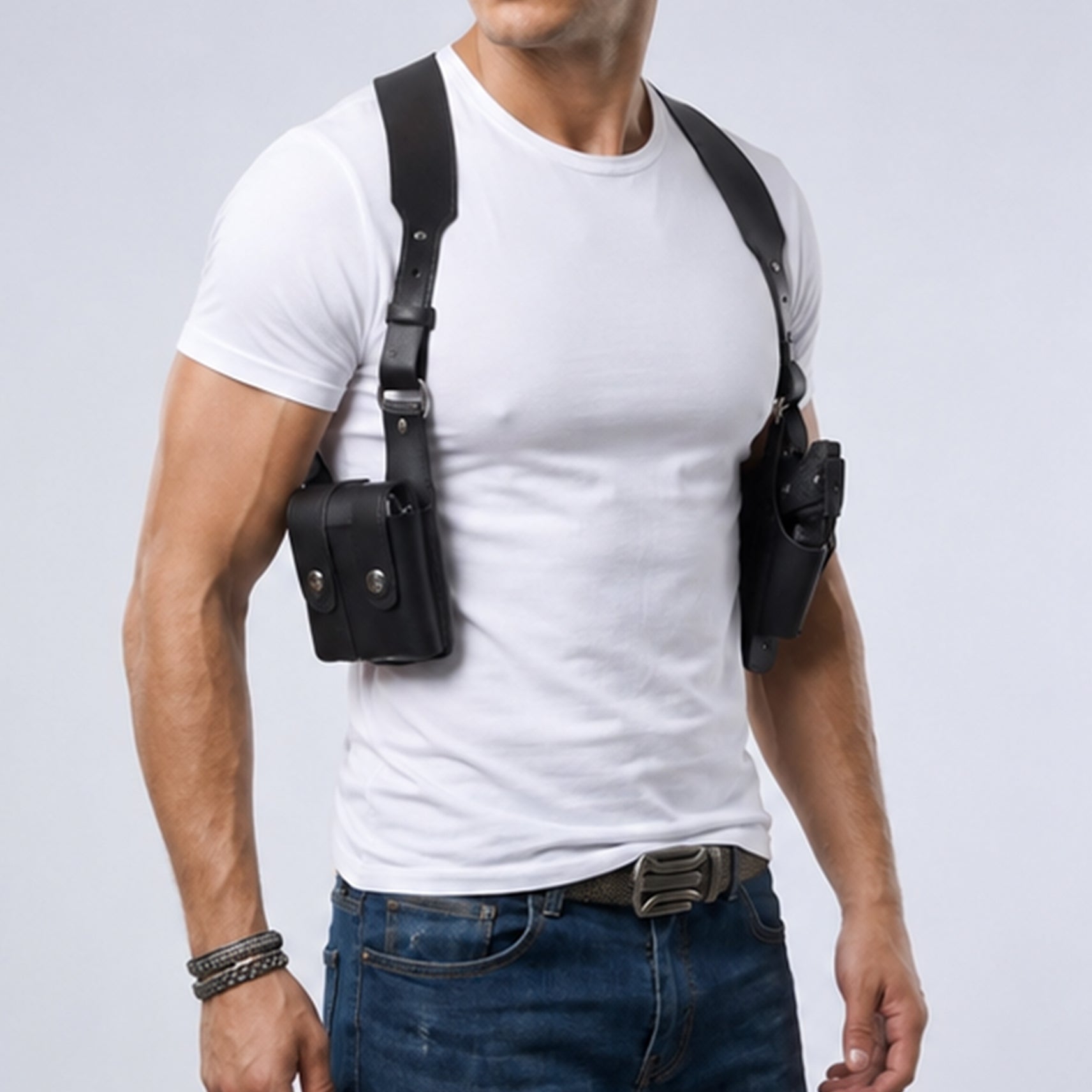 Genuine Leather Shoulder Holster