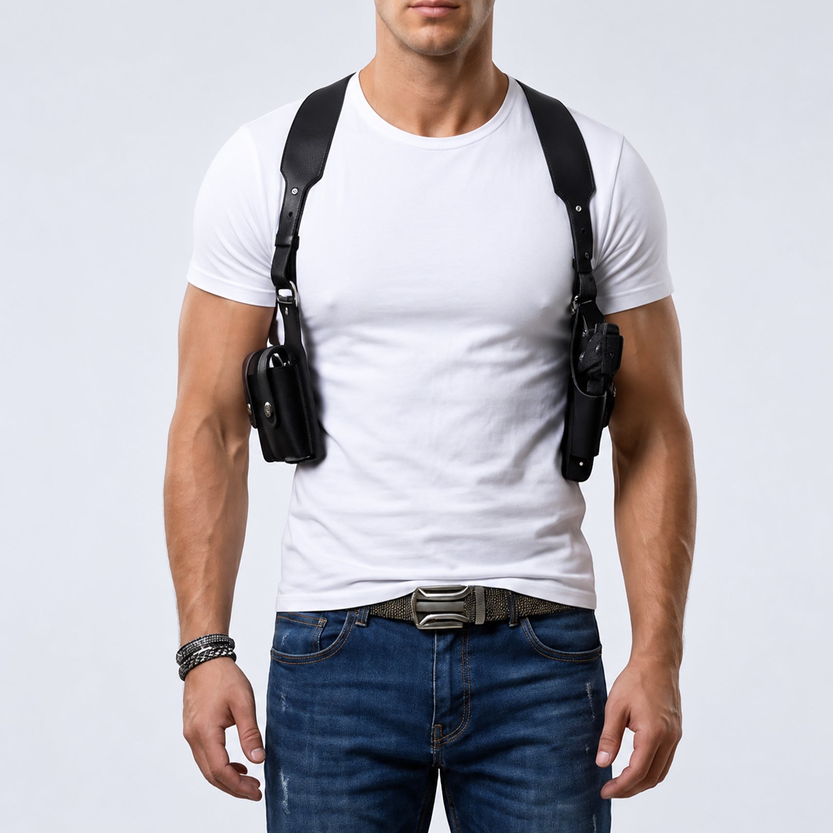 Genuine Leather Shoulder Holster