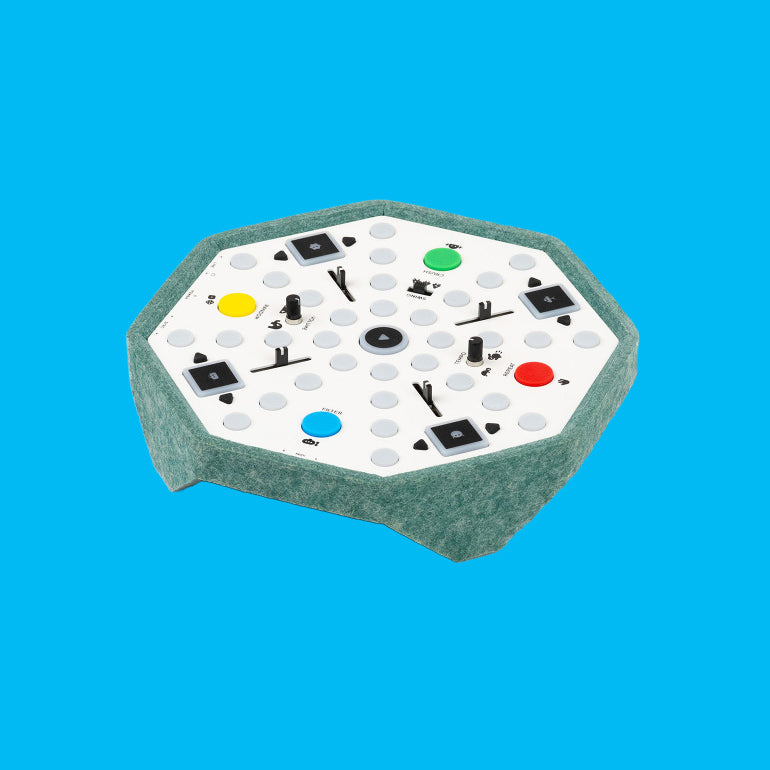 Kids Drum Machine – Circular Sequencer That Visualizes Rhythm