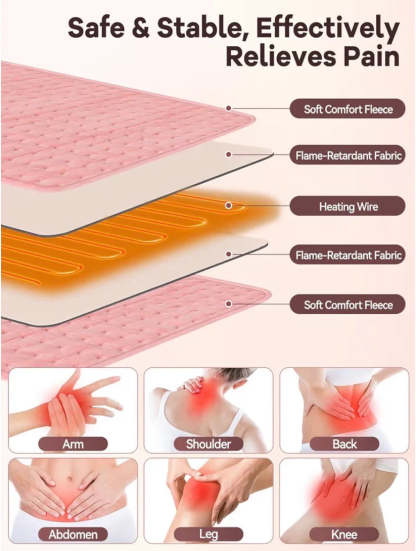 Women's Adjustable Heating Belt – Comfortable and Supportive Back & Abdominal Warmth