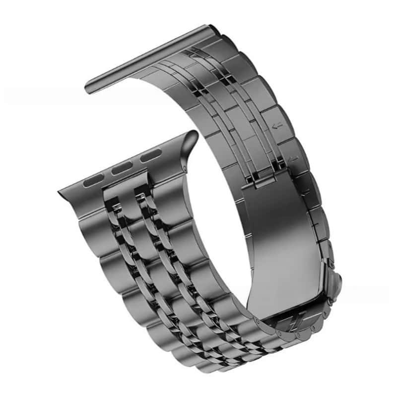 ✨ Stainless Steel Metal Band with Protective Case & Screen Protector ✨