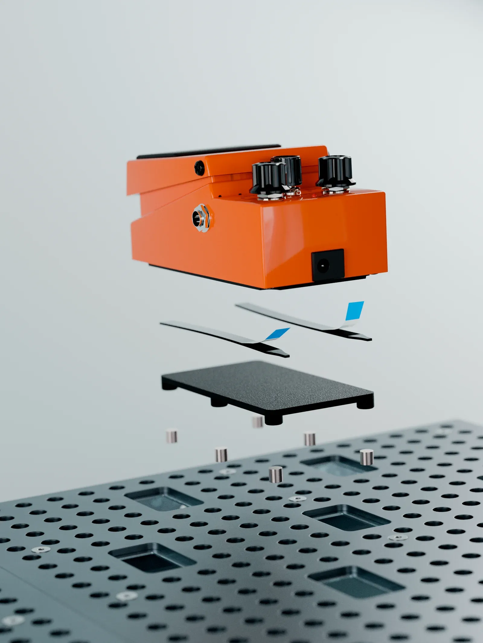 The magnetic Pedalboard that grows with you