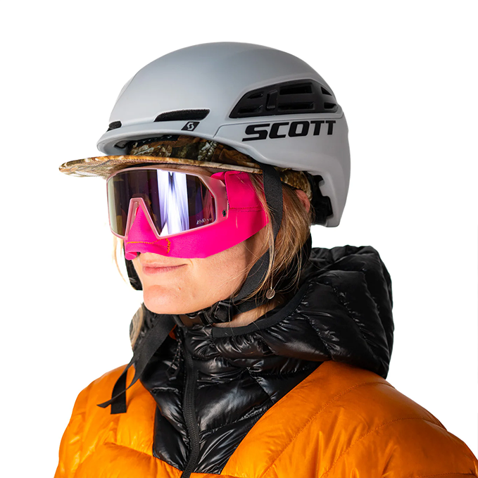 Face gloves with UPF 50+ sun protection