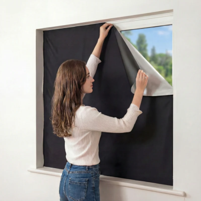 Blackout Blinds – Magnetic No-Drill Window Light Blocker