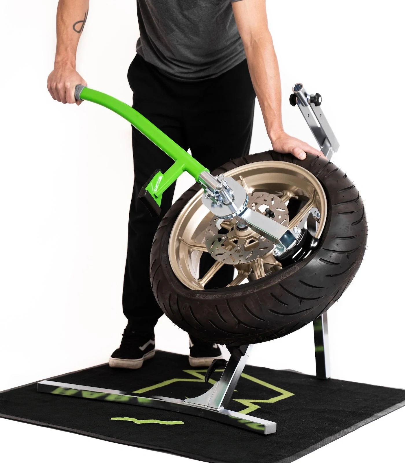 🏍️ Change Tires Like a Pro—From Your Own Garage! 🔧✨
