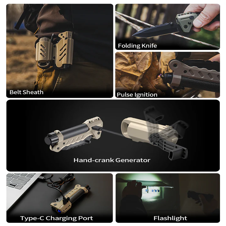 Ultimate 4-in-1 Survival Tool
