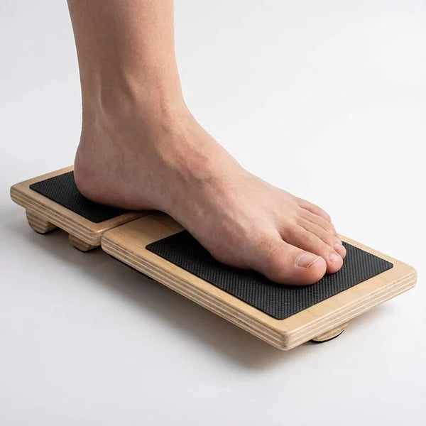 Wooden Foot Stretching Single Leg Balance Board