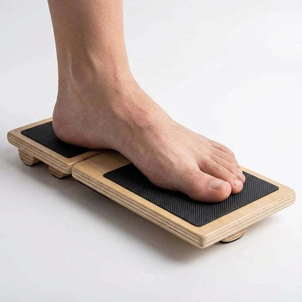 Wooden Foot Stretching Single Leg Balance Board