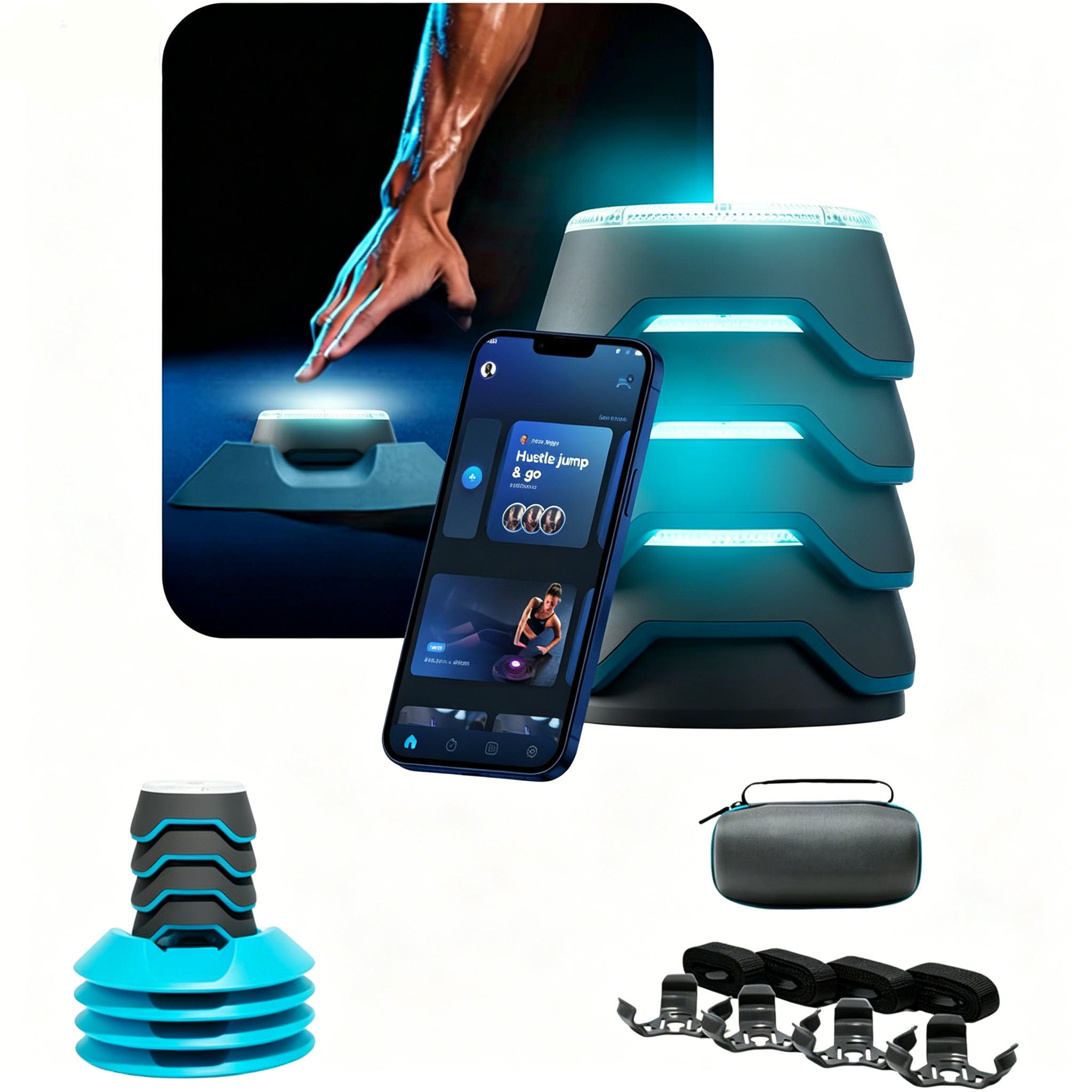 Reaction Training Set – Smart Training Pods for Speed, Agility & Cognition