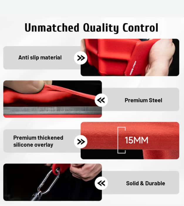 Triangular Stability Lat Pulldown Bar Set – 8 Ergonomic Handles for Total Back Training