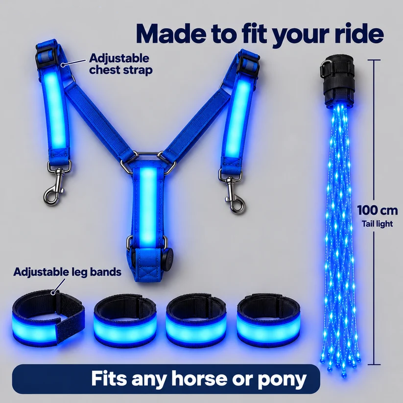 LED Horse Glow Kit – Light Up Every Ride