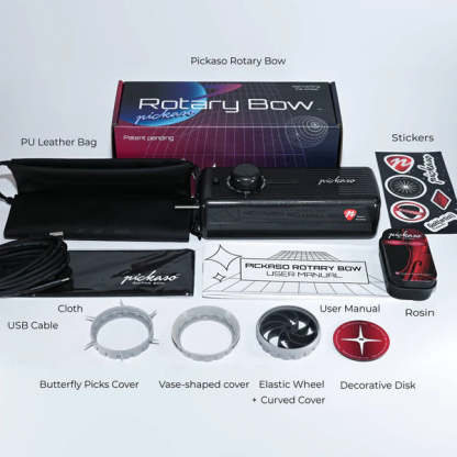Pickaso Electric Rotating Bow – Endless String Bow
