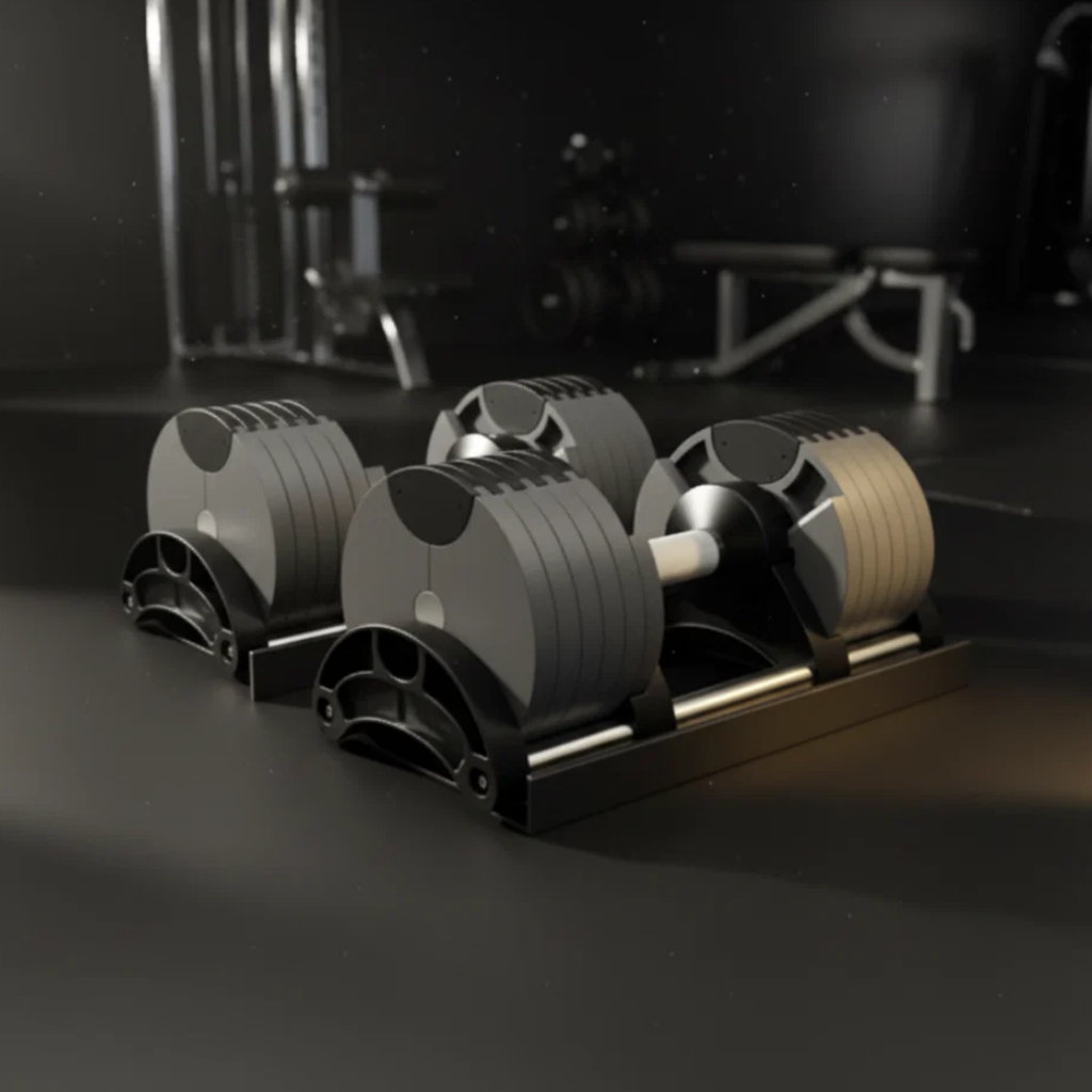 Rainbow Adjustable Dumbbell Set — 2KG to 50KG (5LB to 110LB)