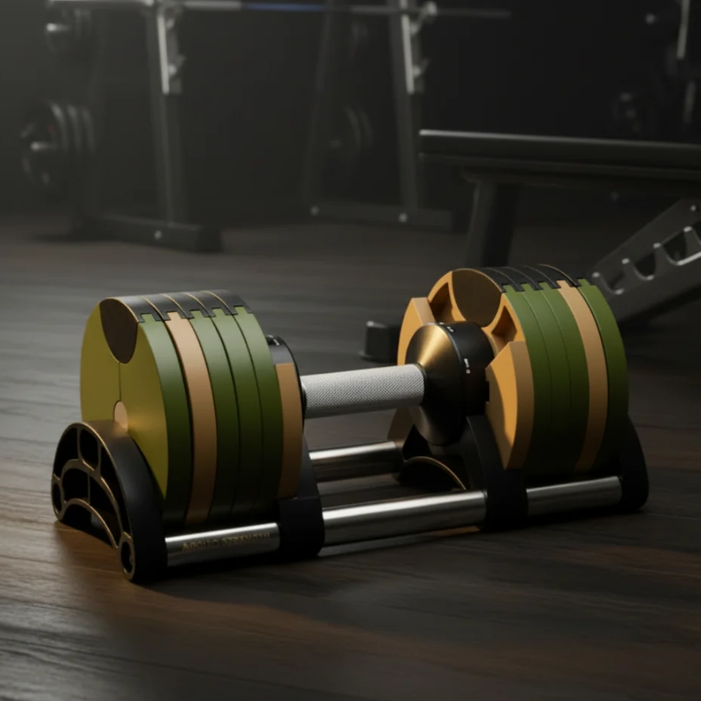 Rainbow Adjustable Dumbbell Set — 2KG to 50KG (5LB to 110LB)
