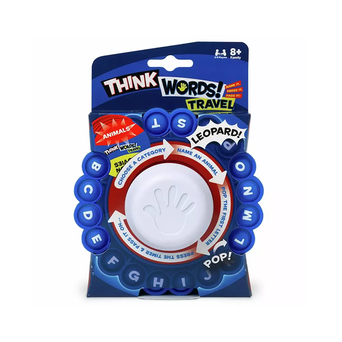 The perfect travel game: Think Words Travel