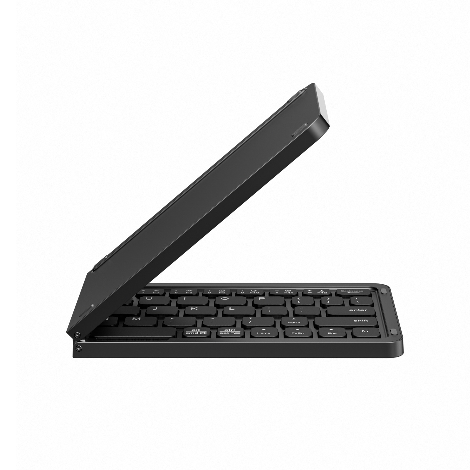 Compact wireless folding keyboard