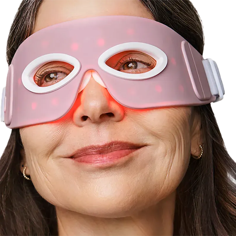LED Eye Mask for Eye Care | 3 Minutes to Soothe Tired Eyes and Improve Skin Around the Eyes