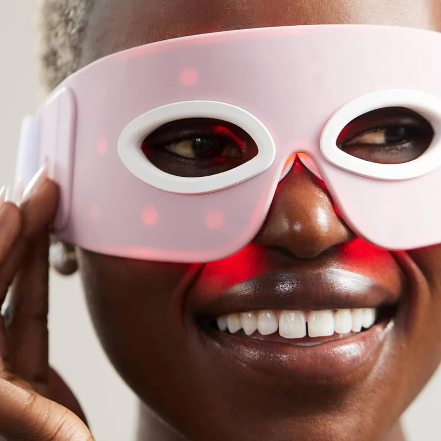 LED Eye Mask for Eye Care | 3 Minutes to Soothe Tired Eyes and Improve Skin Around the Eyes
