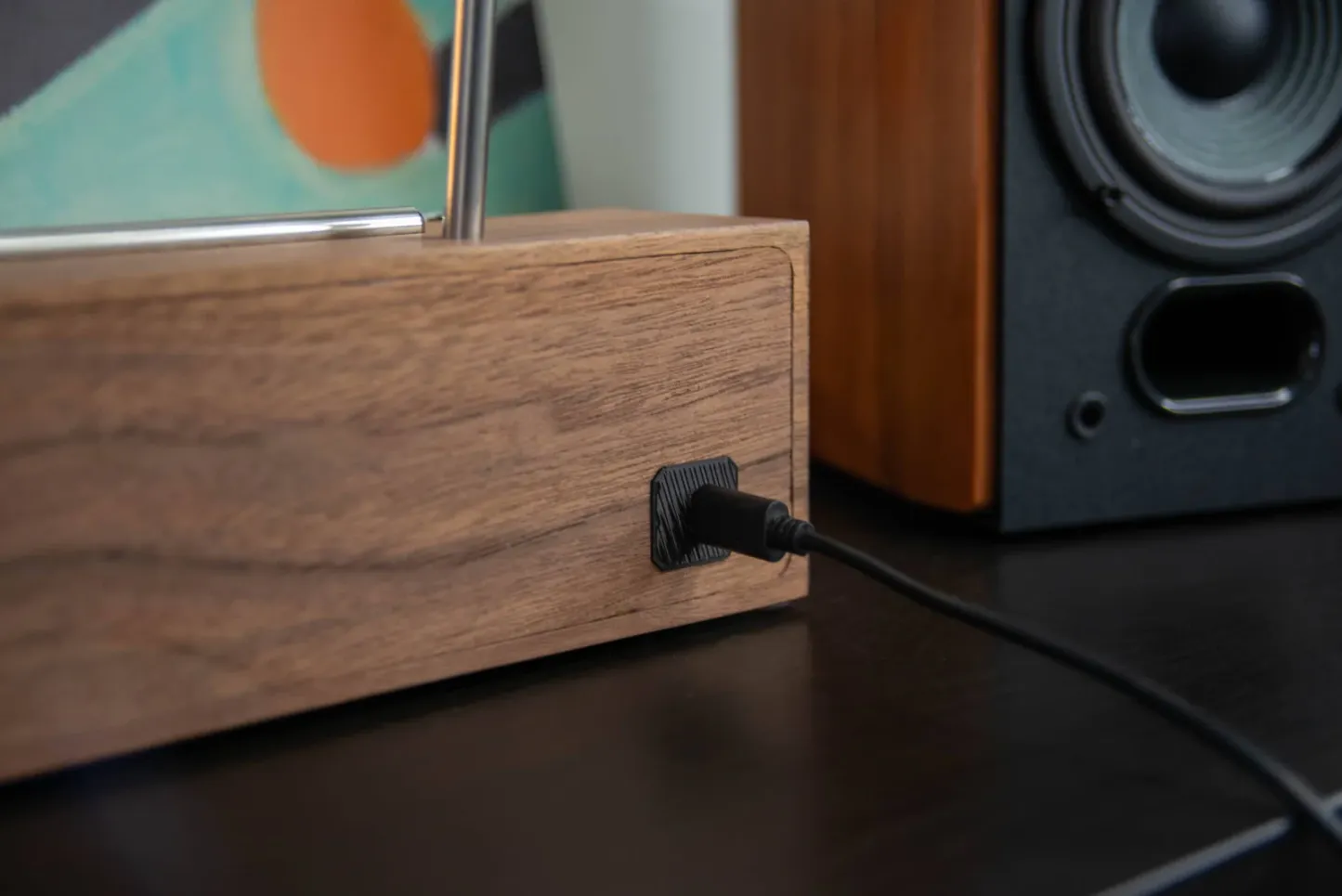 Smart vinyl record rack