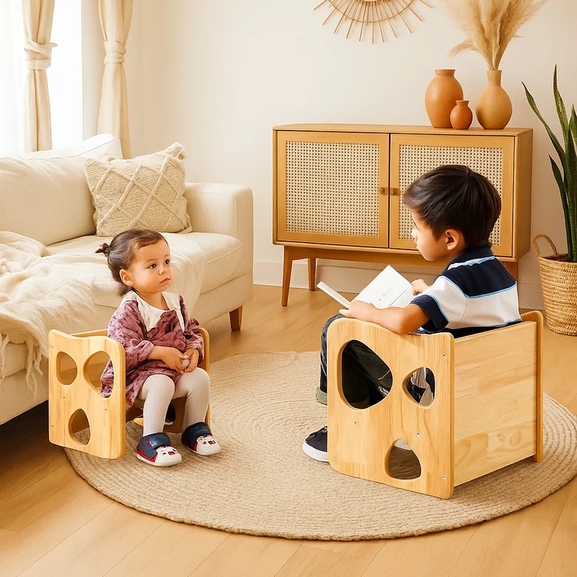 Montessori Weaning Table & Chair Set