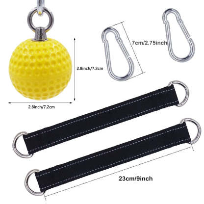 Pull-up ball grip strength training gym equipment