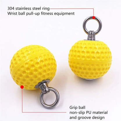 Pull-up ball grip strength training gym equipment