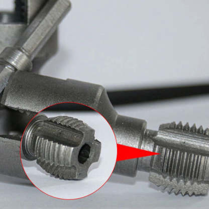 New Integrated Internal & External Pipe Thread Cutting Tool