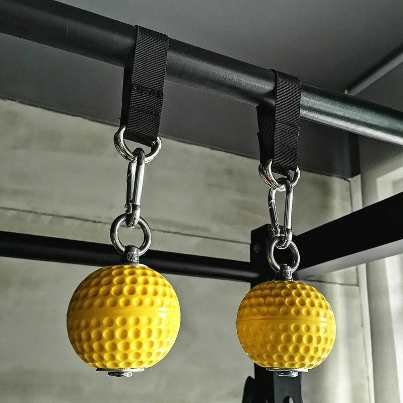 Pull-up ball grip strength training gym equipment