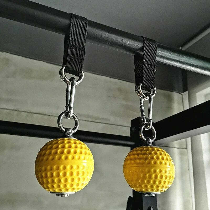 Pull-up ball grip strength training gym equipment