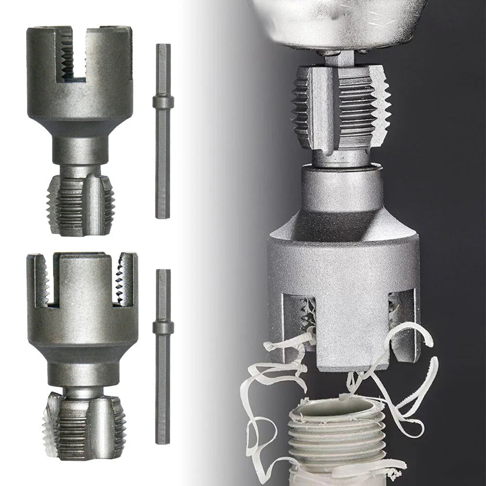 New Integrated Internal & External Pipe Thread Cutting Tool