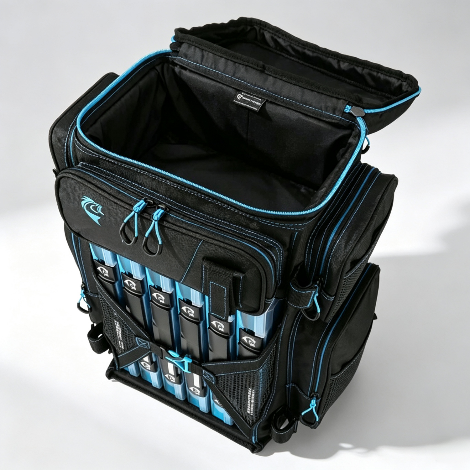 Stop Digging Through Tackle Boxes – 10 Tray Fishing Backpack