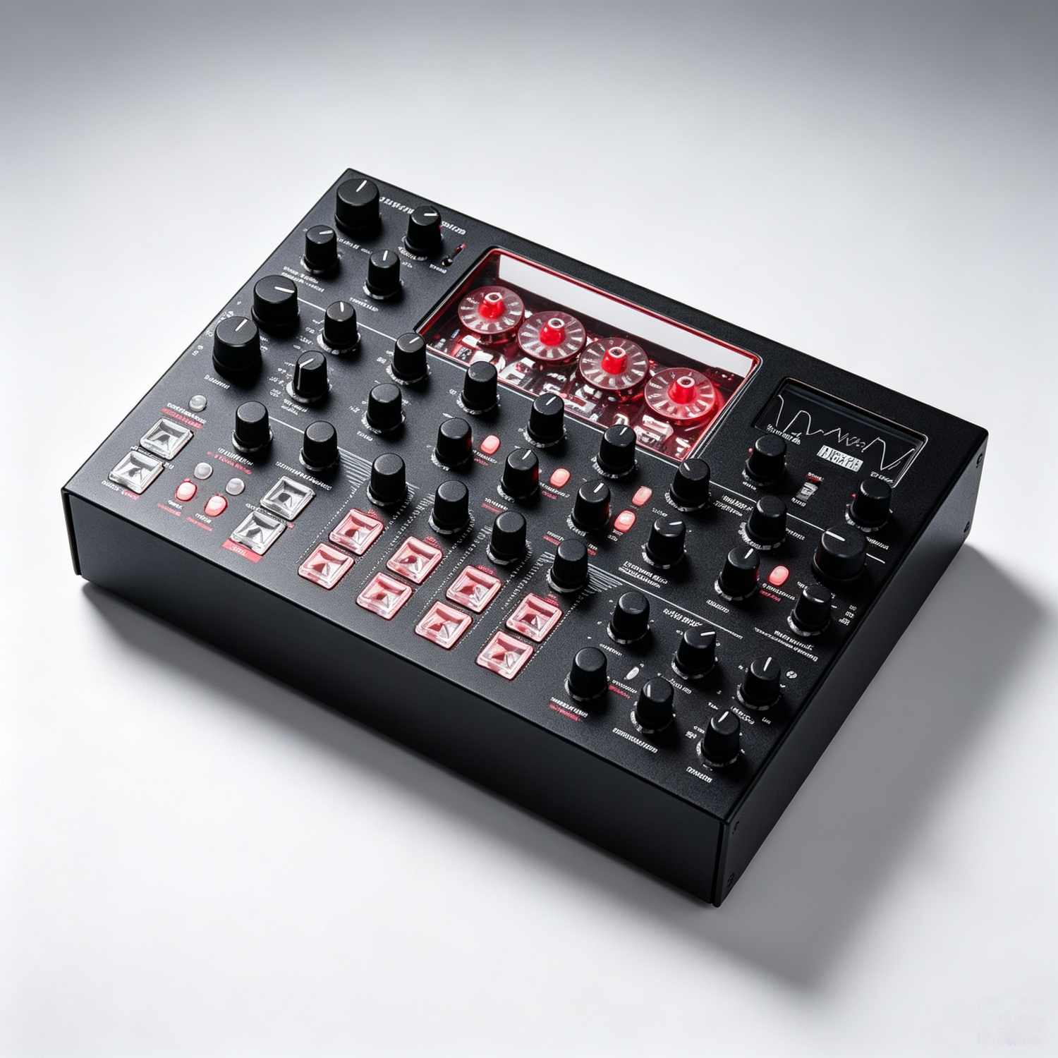 Electro-Mechanical Desktop Synthesizer, Motor-Driven Analog Synth with Unique Oscillator Engine