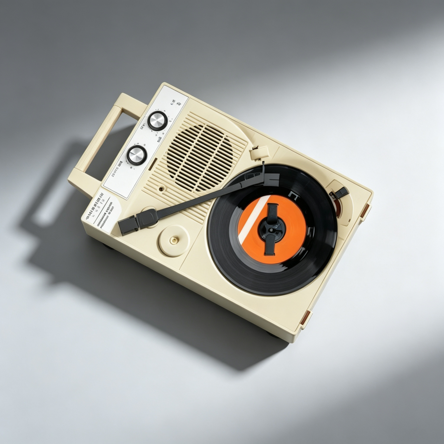 Portable Record Player – Retro Design with Modern Sound