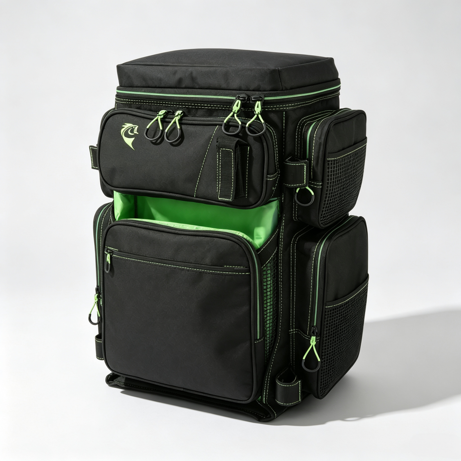 Stop Digging Through Tackle Boxes – 10 Tray Fishing Backpack
