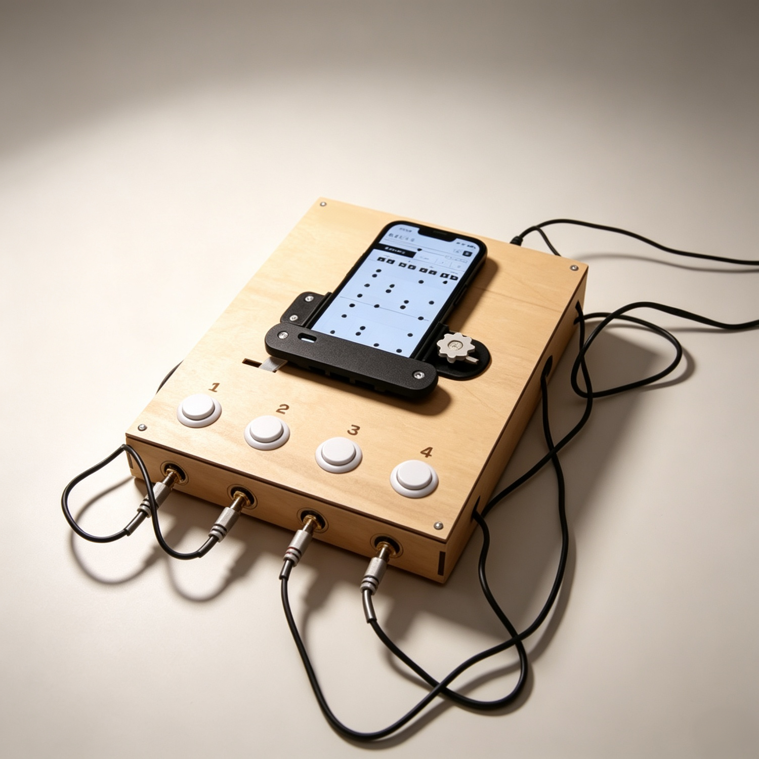 Interactive Mechanical Synthesizer – Motorized Analog Music Creation Instrument