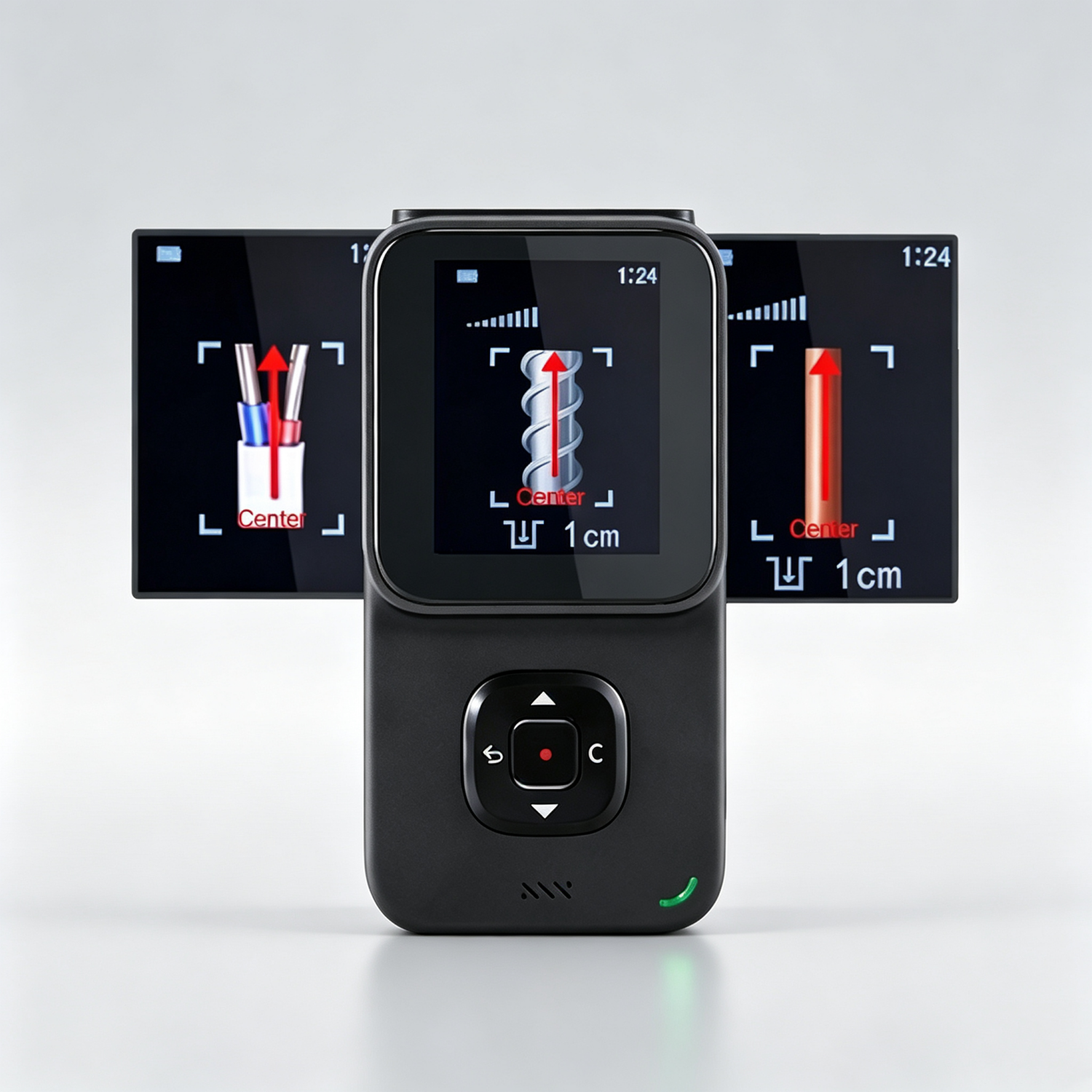 7-in-1 Concrete Scanner – Rebar & Metal Detection