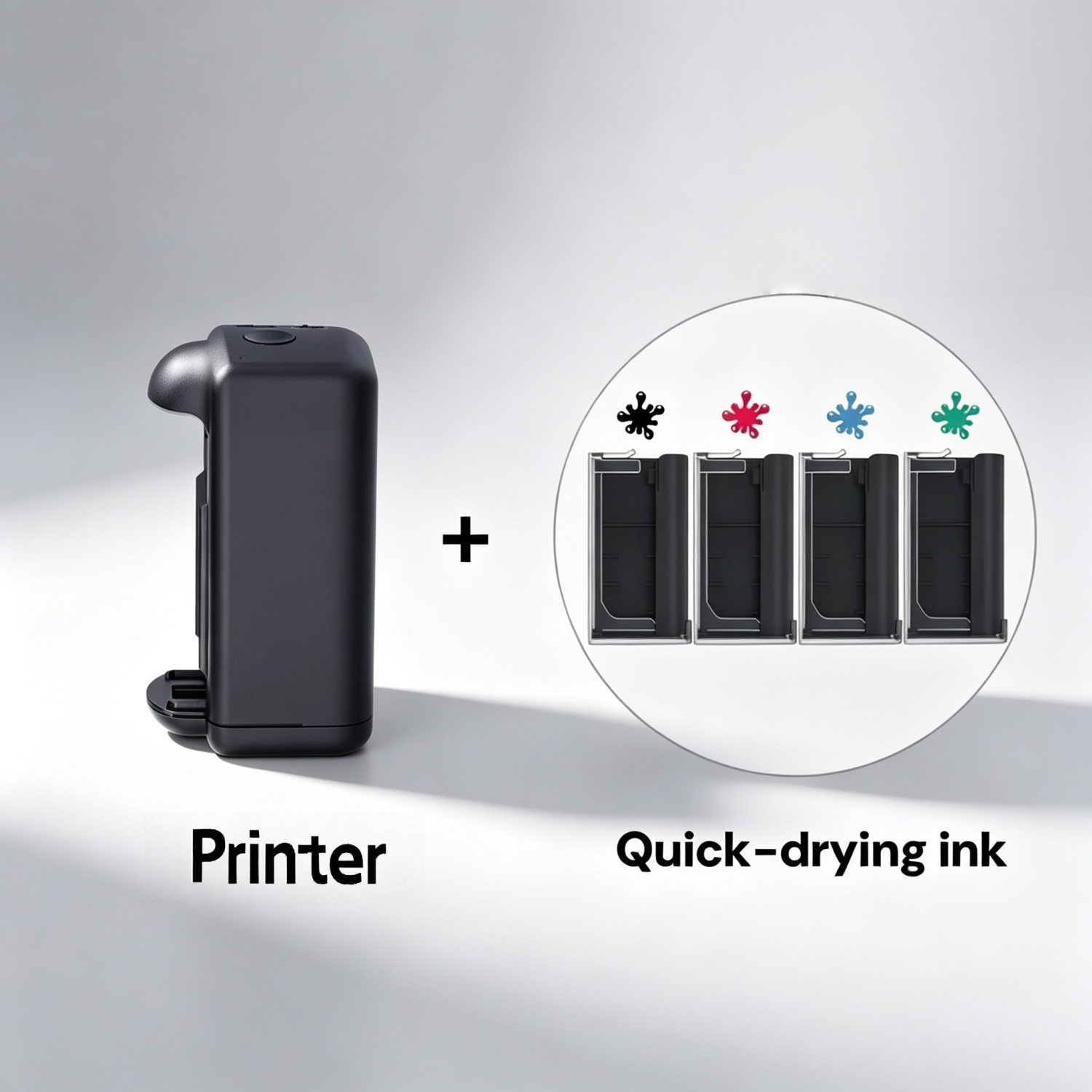 Portable Handheld Inkjet Printer – 300dpi